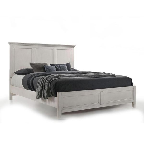 Picture of San Mateo White Full Panel Bed