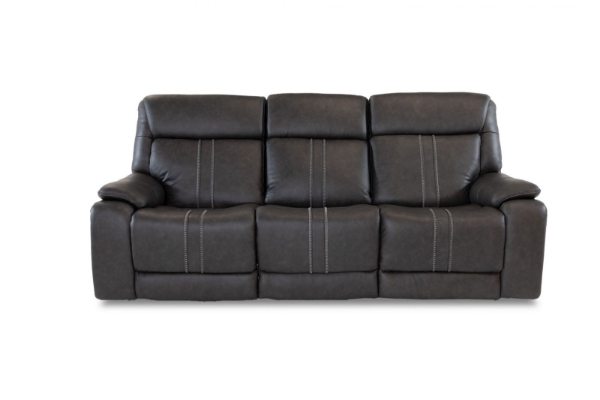 Picture of Cruise Leather Grey Sofa