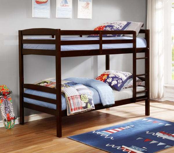 Picture of Denver Brown Twin/Twin Bunk Bed