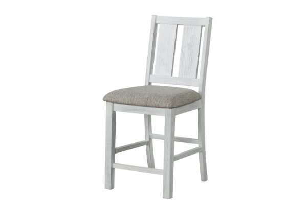 Picture of Jalen White Counter Chair