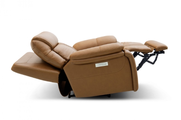 Picture of Cruise Leather Tan Recliner