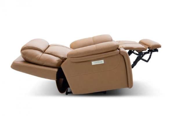 Picture of Cruise Leather Tan Recliner