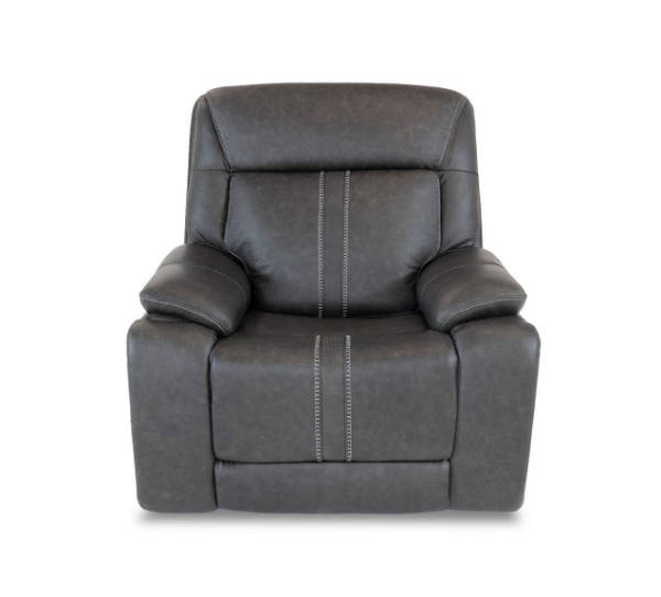 Picture of Cruise Leather Grey Recliner