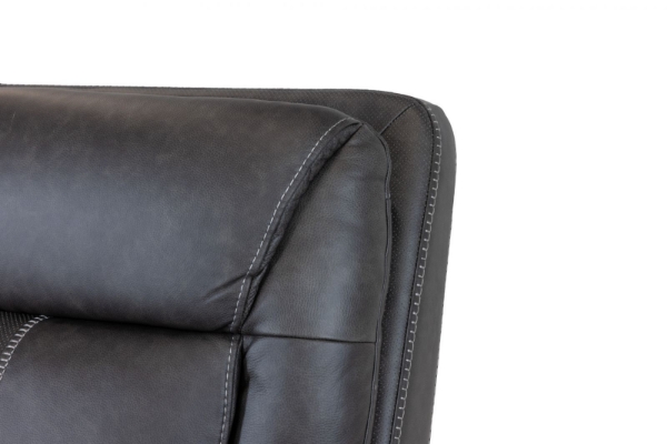 Picture of Cruise Leather Grey Recliner