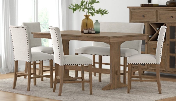 Picture of Lakeland Counter Table with 4 Counter Chairs