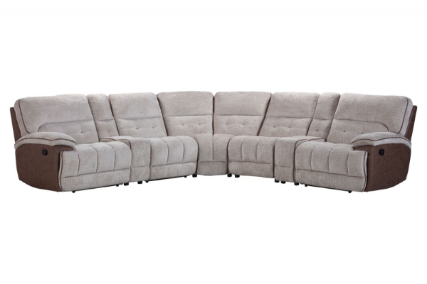 Picture of Cowell P2 6 piece sectional with console