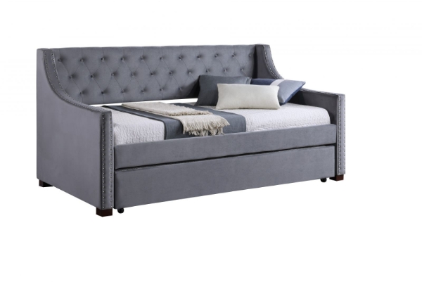 Picture of Lennox Grey Twin Daybed with Trundle