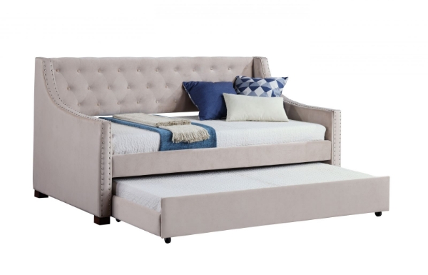 Picture of Lennox Tan Twin Daybed with Trundle
