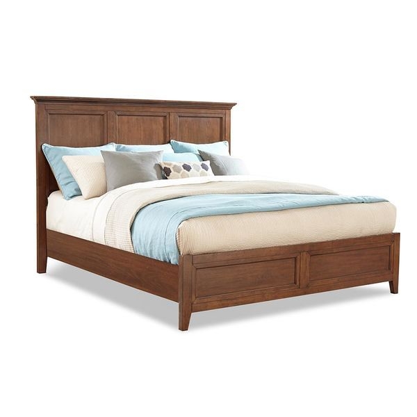 Picture of San Mateo Brown Queen Panel Bed