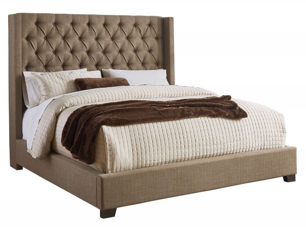 Picture of Westerly Brown Queen Upholstered Bed