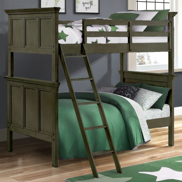 Picture of San Mateo Brown Twin over Twin