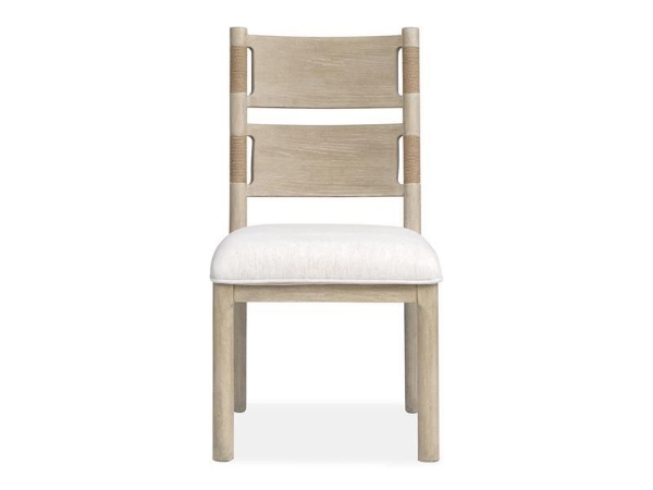 Picture of Sunset Cove Upholstered Seat Wood Back Side Chair