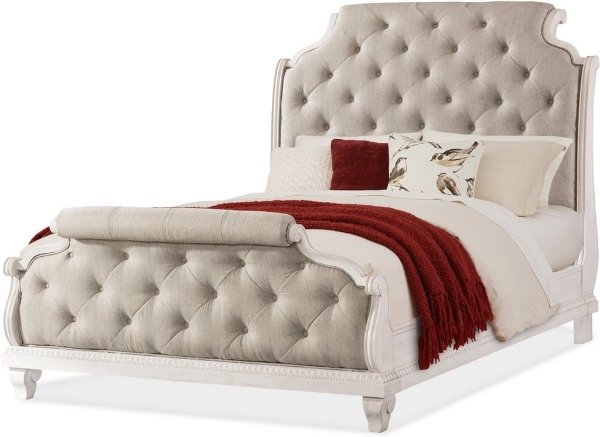 Picture of Jasper King Upholstered Sleigh Bed