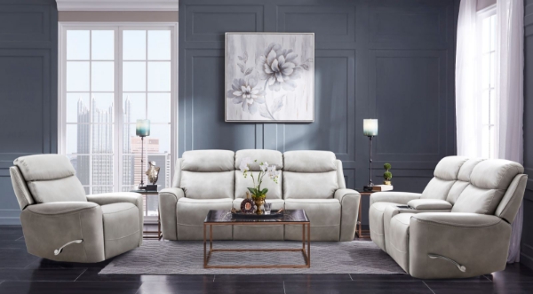 Picture of Falcon Console Glider Loveseat