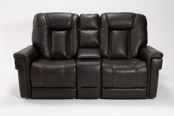 Picture of Nick Walnut Power Loveseat