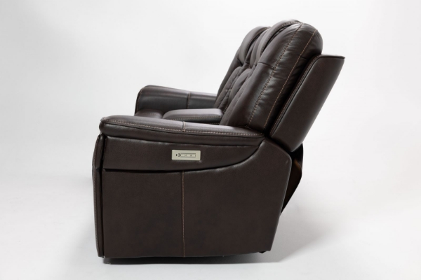 Picture of Nick Walnut Power Loveseat