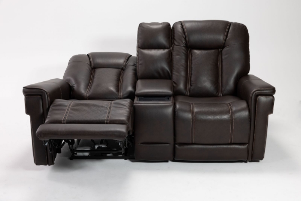 Picture of Nick Walnut Power Loveseat