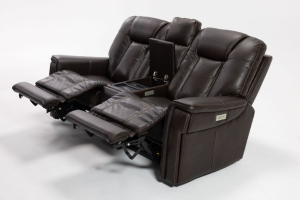 Picture of Nick Walnut Power Loveseat