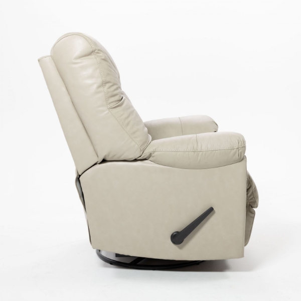 Picture of Trilogy Buffalo Cream Swivel Recliner