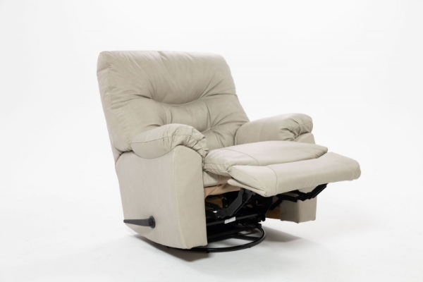 Picture of Trilogy Buffalo Cream Swivel Recliner