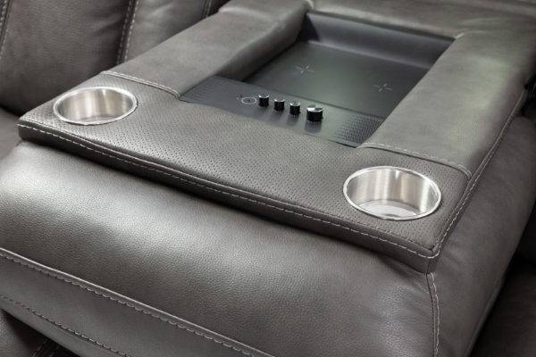 Picture of Nick Grey Power Sofa