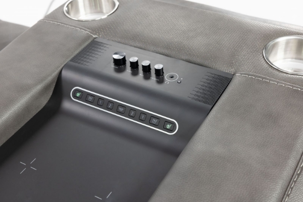 Picture of Nick Grey Power Sofa