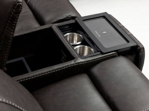 Picture of Kilmer 6 Piece Power Grey Sectional