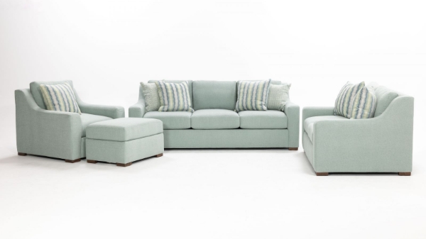 Picture of Wilshire Estate Seafoam Sofa