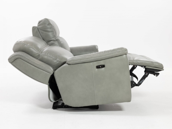 Picture of Moccasin Stitch Grey Power Sofa