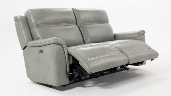 Picture of Moccasin Stitch Grey Power Sofa