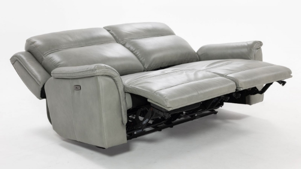 Picture of Moccasin Stitch Grey Power Sofa