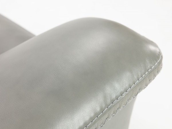 Picture of Moccasin Stitch Grey Power Sofa