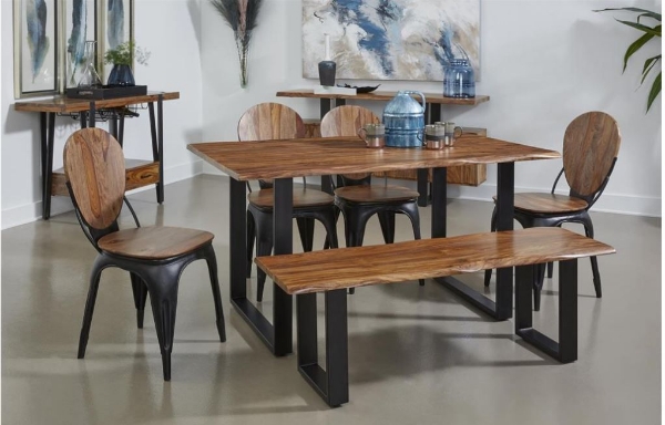 Picture of Industrial Dining Table Set
