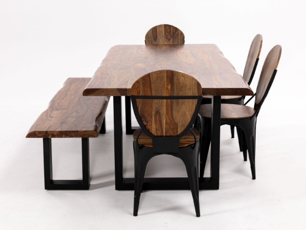 Picture of Industrial Dining Table Set