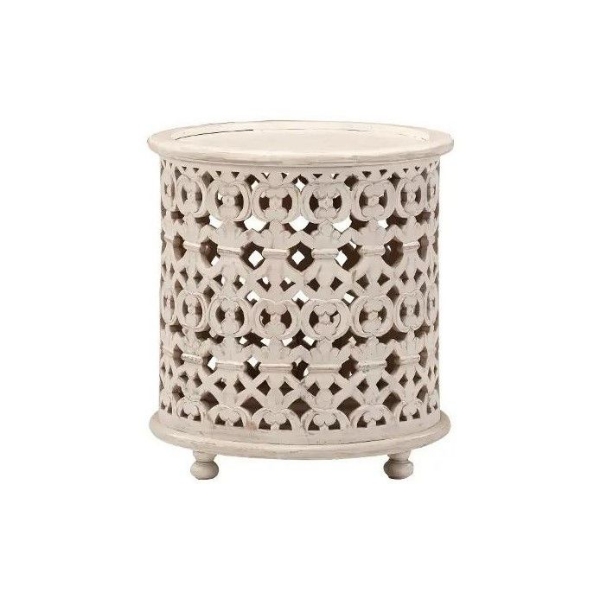 Picture of Marguerite Round Lamp Table
