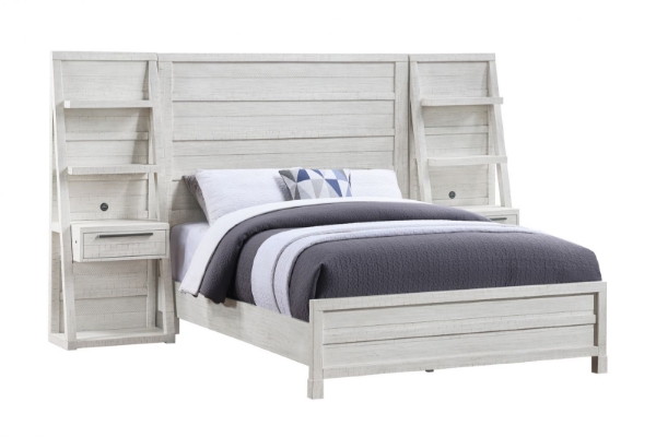 Picture of Byron Bay White Queen Bed