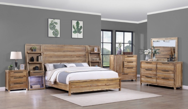 Picture of Byron Bay Brown King Bed