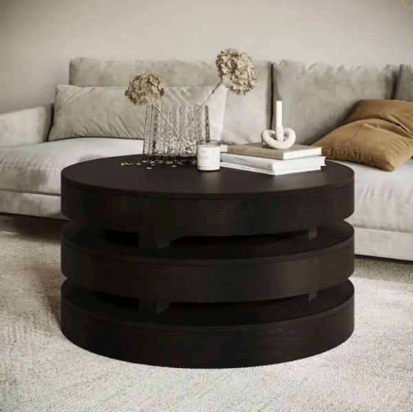 Picture of Brix Round Cocktail Table