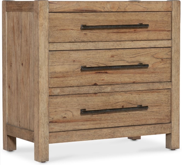 Picture of Vineyard Row 3 Drawer Nightstand