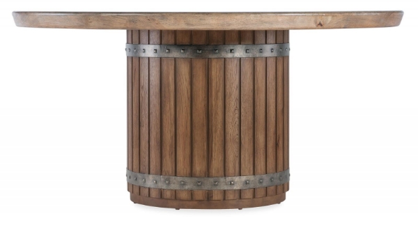 Picture of Vineyard Row Barrel Dining Table