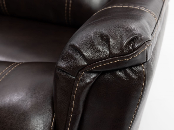 Picture of Mercury Brown Swivel Recliner