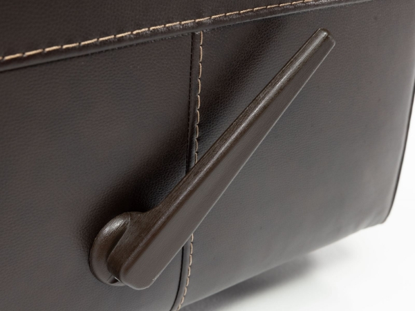 Picture of Mercury Brown Swivel Recliner