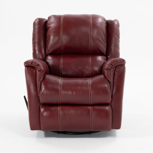 Picture of Mercury Red Swivel Recliner