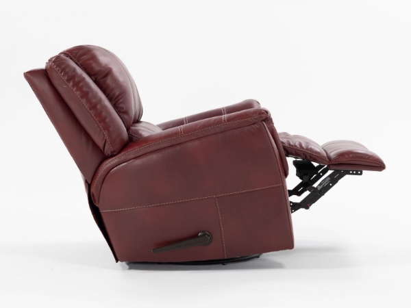 Picture of Mercury Red Swivel Recliner