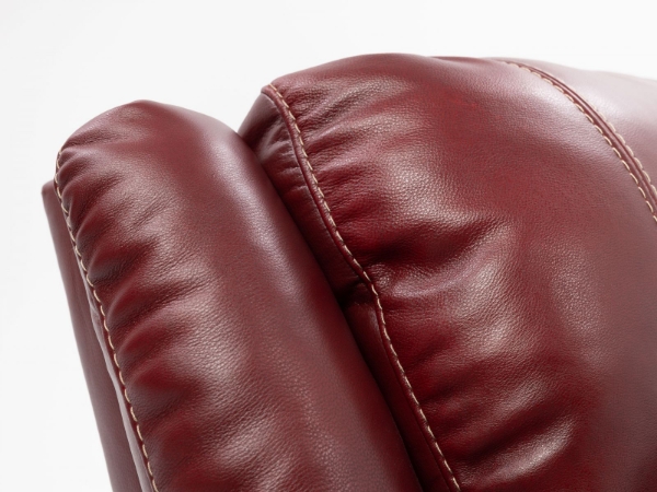 Picture of Mercury Red Swivel Recliner