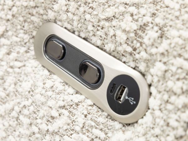 Picture of Radius River Rock Power Swivel Glider Recliner