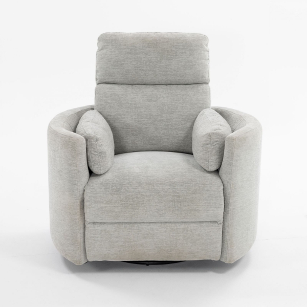 Picture of Radius Gray Swivel Glider Recliner
