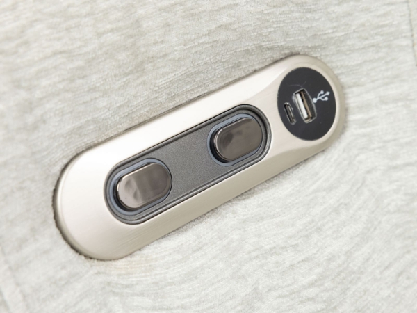 Picture of Radius Gray Swivel Glider Recliner