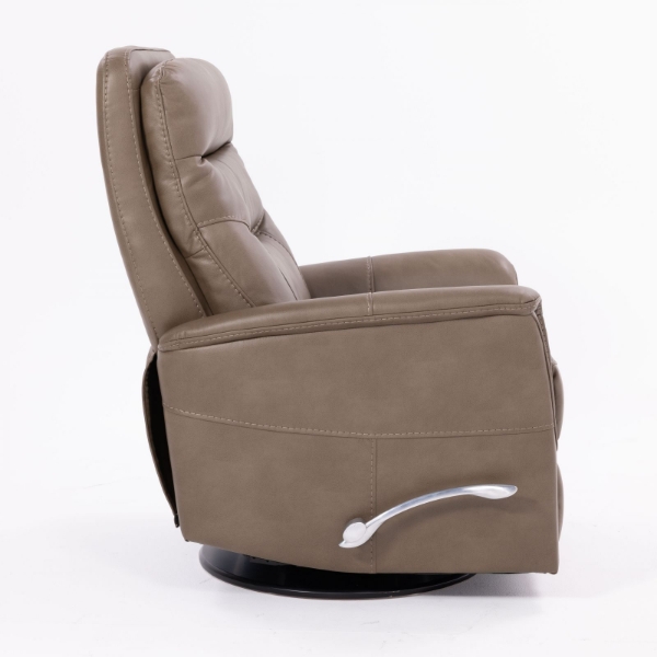 Picture of Prime Smoke Swivel Recliner