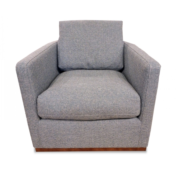 Picture of Tucker Blue Accent Chair